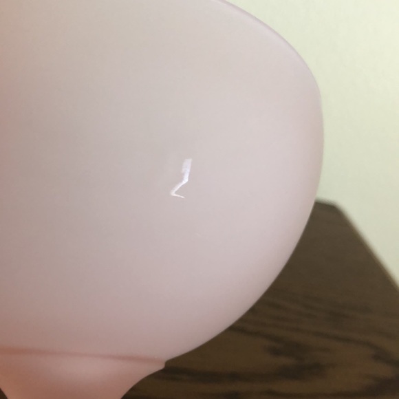 VINTAGE COTTON CANDY PINK FROSTED SATIN 4 pc SET 2 5”x 4” COMPOTE & 2 VOTIVES - Picture 15 of 16